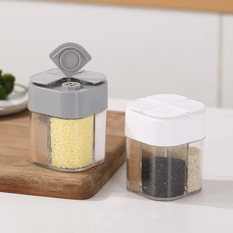 Camping Cooking Container - 4 in 1 Plastic Dispenser Camping