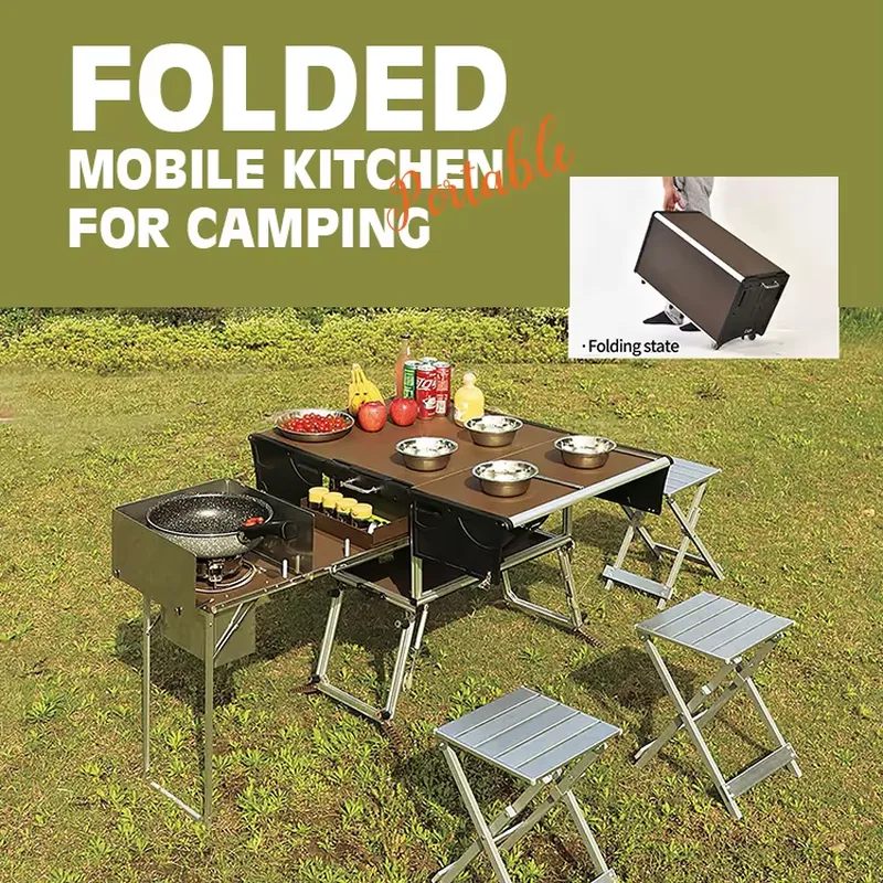 High Quality Foldable Outdoor  - Quality Camping Cooking Set 评论和价格