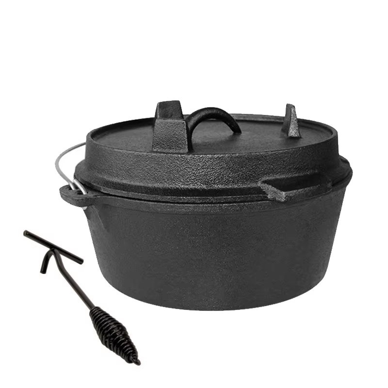 25cm Cast Iron Dutch Oven Camp - Camp Dutch Oven Cast 评论和价格