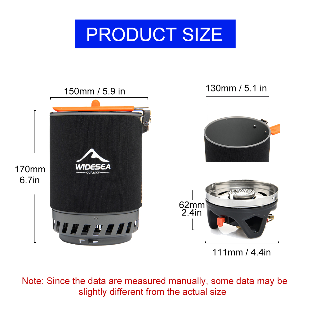 Widesea Camping Cooking System - Camping Hiking Cooking 评论和价格