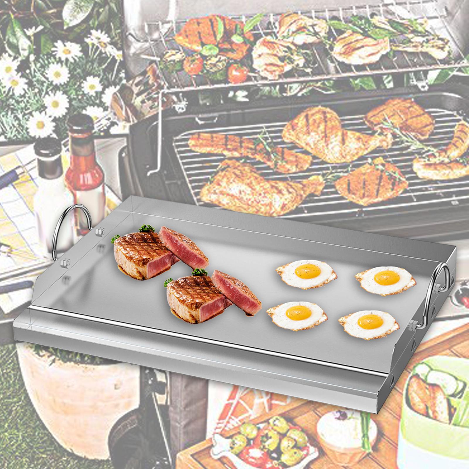 Stainless Steel Cooking Griddl - Camping Cooking Flat Top 评论和价格