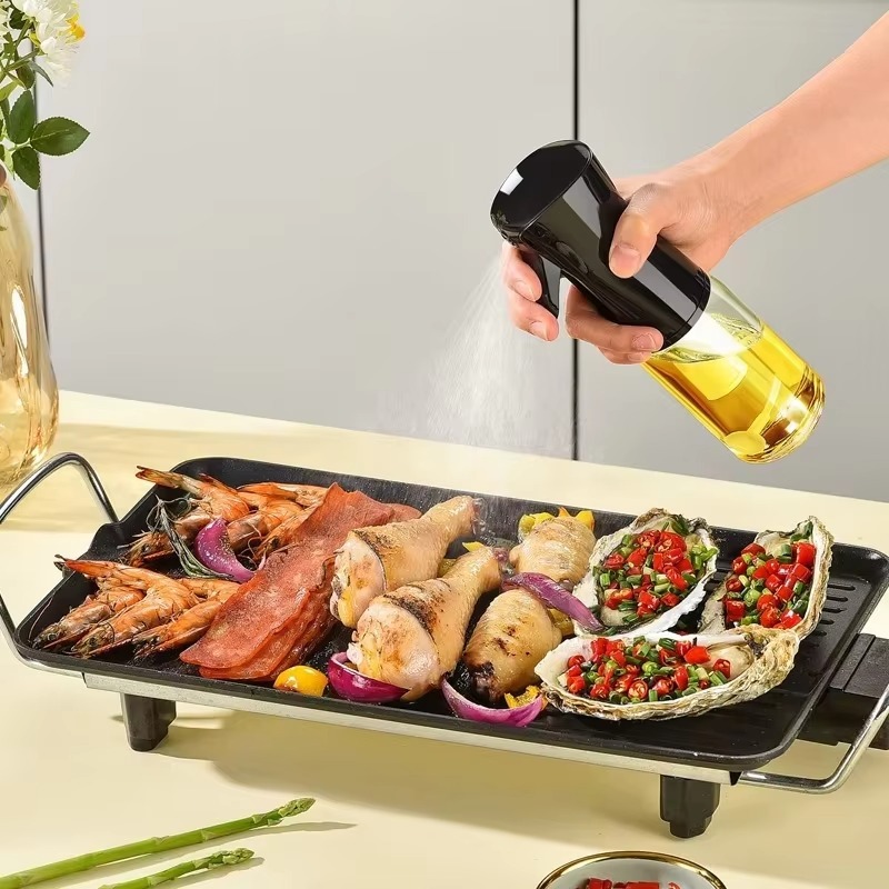 250ml Oil Spray Bottle Kitchen - Camping Cooking Container 评论和价格