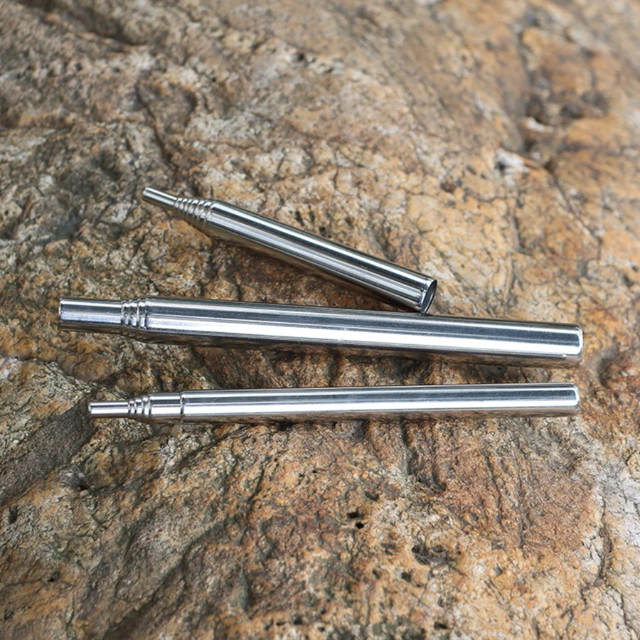 Stainless Steel Blowpipe Pocke - Camping Hiking Cooking 评论和价格