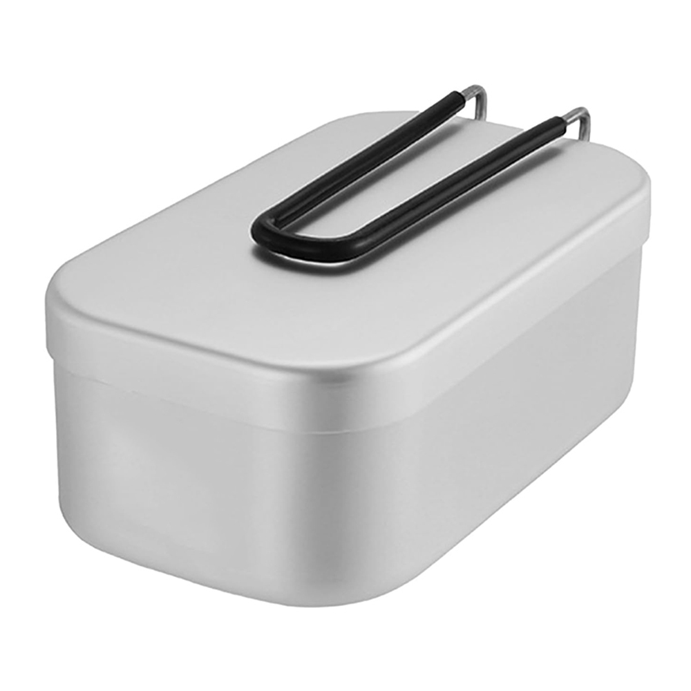 800ML Aluminum Lunch Boxes Out - Camping Hiking Cooking 评论和价格