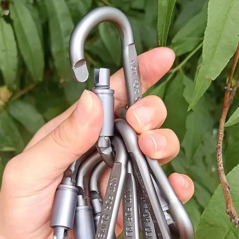 Tactical Steel D Keychain Shap - Camping Cooking Container 评论和价格