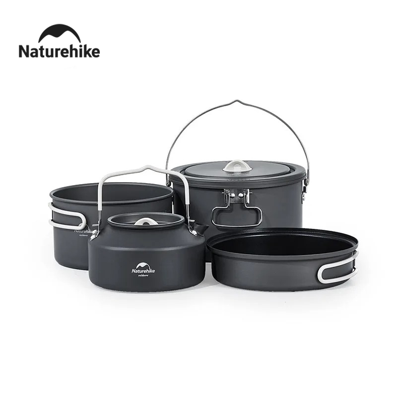 Naturehike 2025 New Outdoor Pi - Quality Camping Cooking Set 评论和价格