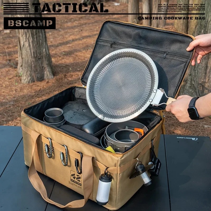 30L/42L/56L Large Capacity Fol - Camping Cooking Organizer 评论和价格