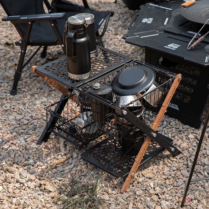 Portable Folding Camping Table - Camping Hiking Cooking 评论和价格