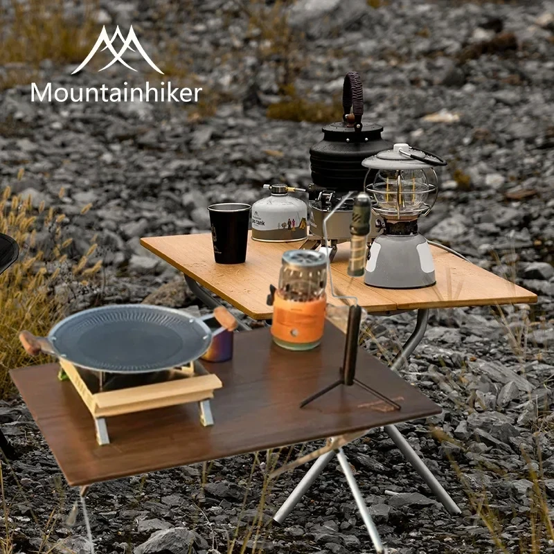 MOUNTAINHIKER Upgrade Portable - Camping Cooking Table 评论和价格