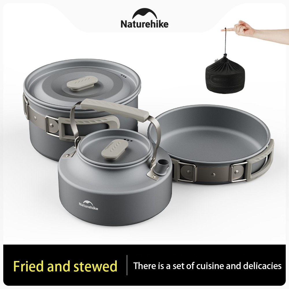 Naturehike Outdoor Pot Set,Cam - Camping Hiking Cooking 评论和价格