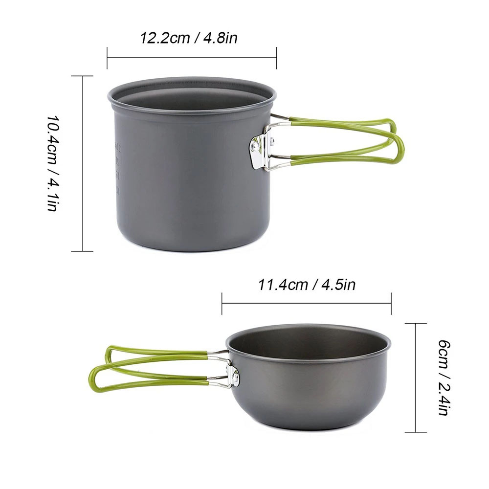 Camping Cookware Kit with Stov - Camping Cooking Organizer 评论和价格